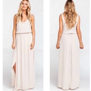 SMYM • Beige Kendall Maxi Dress
